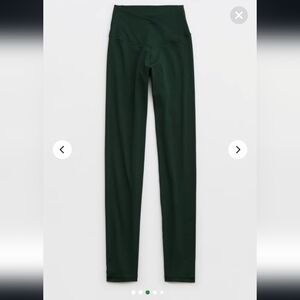 Aerie Green Leggings Medium Like New